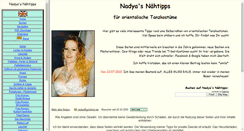 Desktop Screenshot of nadyas-naehtipps.de